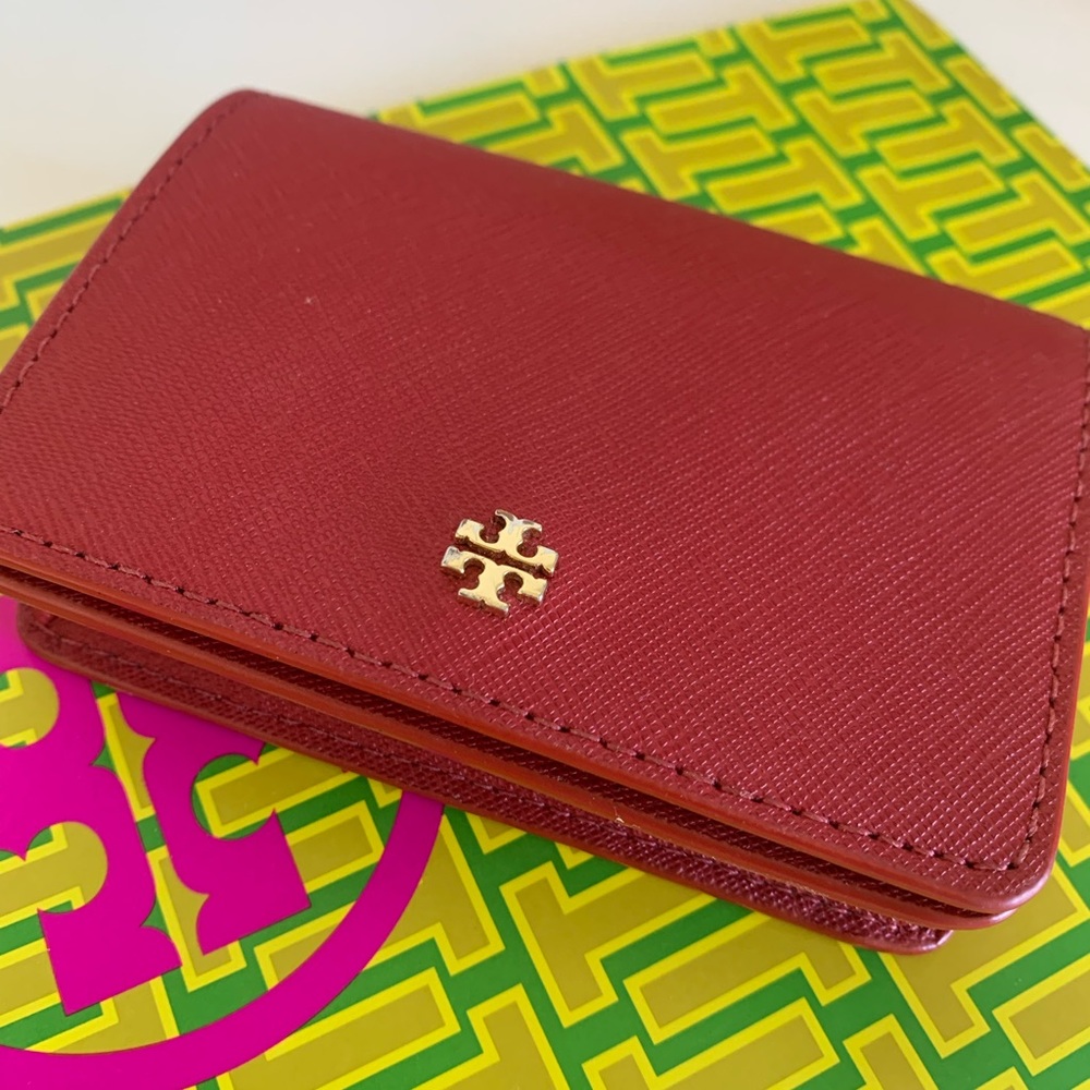 Tory Burch Emerson Coin Case with Key ring